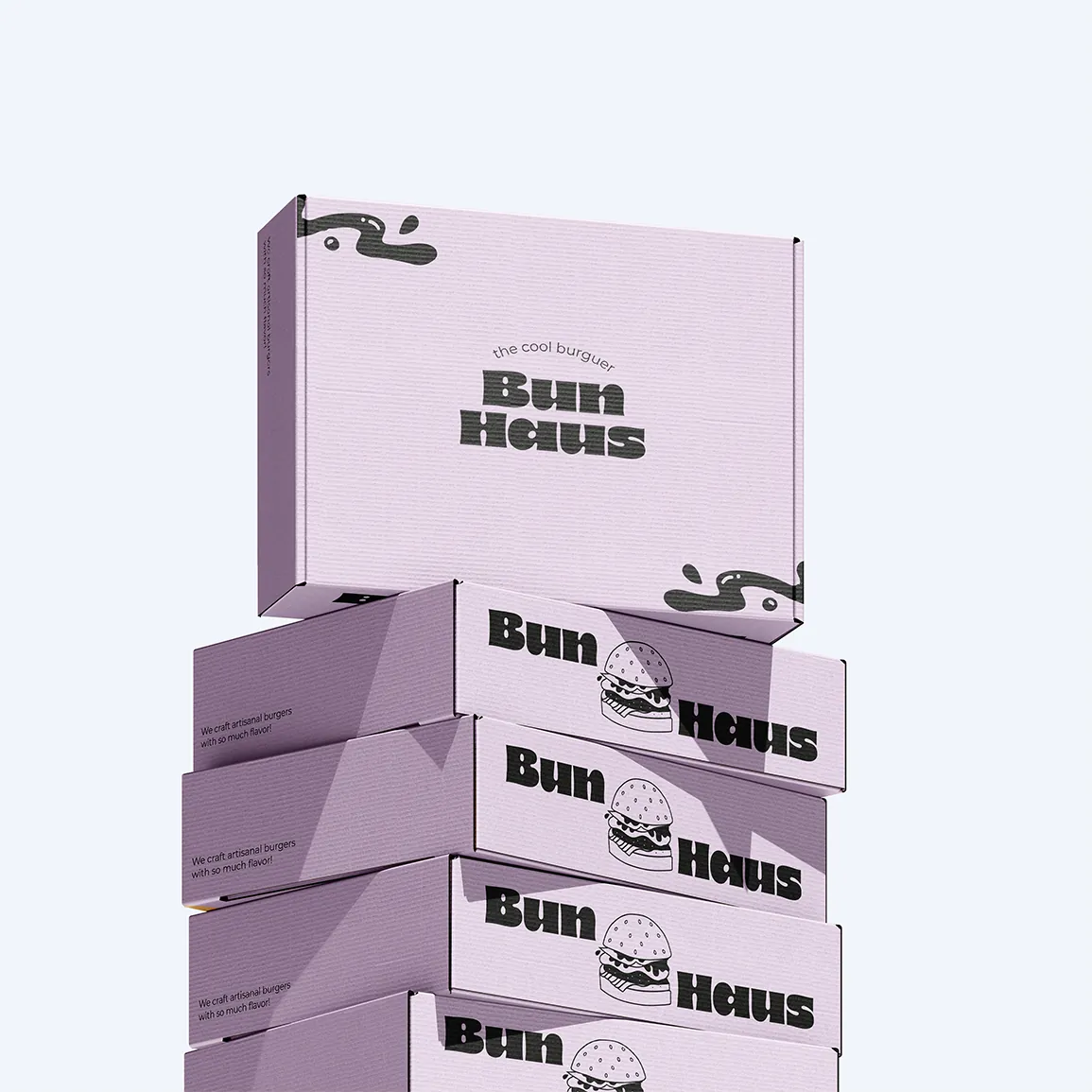 Bun House — Branding · Packaging por Simbiosi Studio