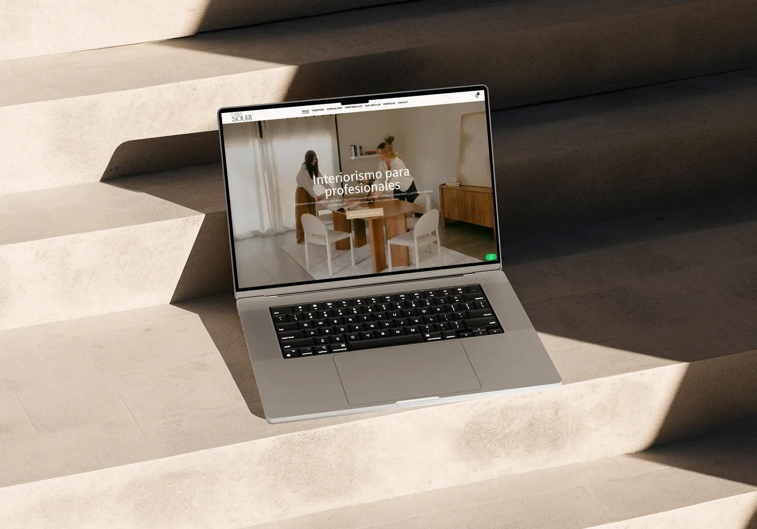 Casa Souri — diseño web y tienda online para interiorismo