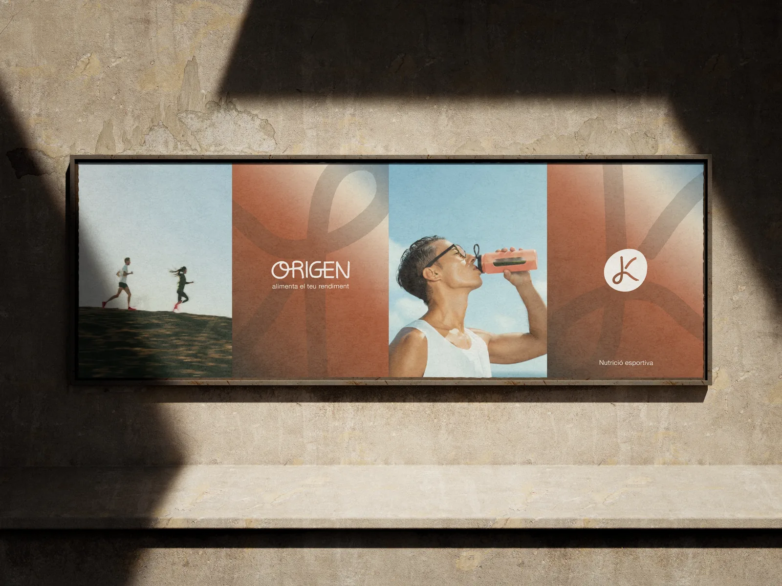 Origen — Branding para nutrición deportiva por Simbiosi Studio