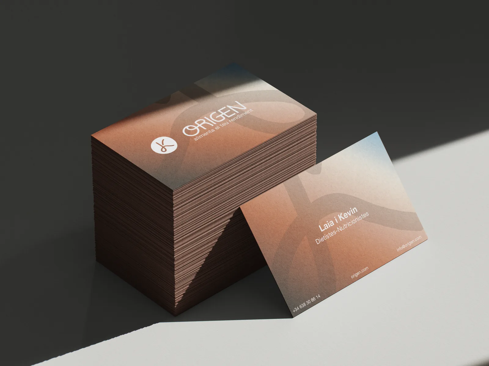 Origen — aplicaciones de marca, Simbiosi Studio