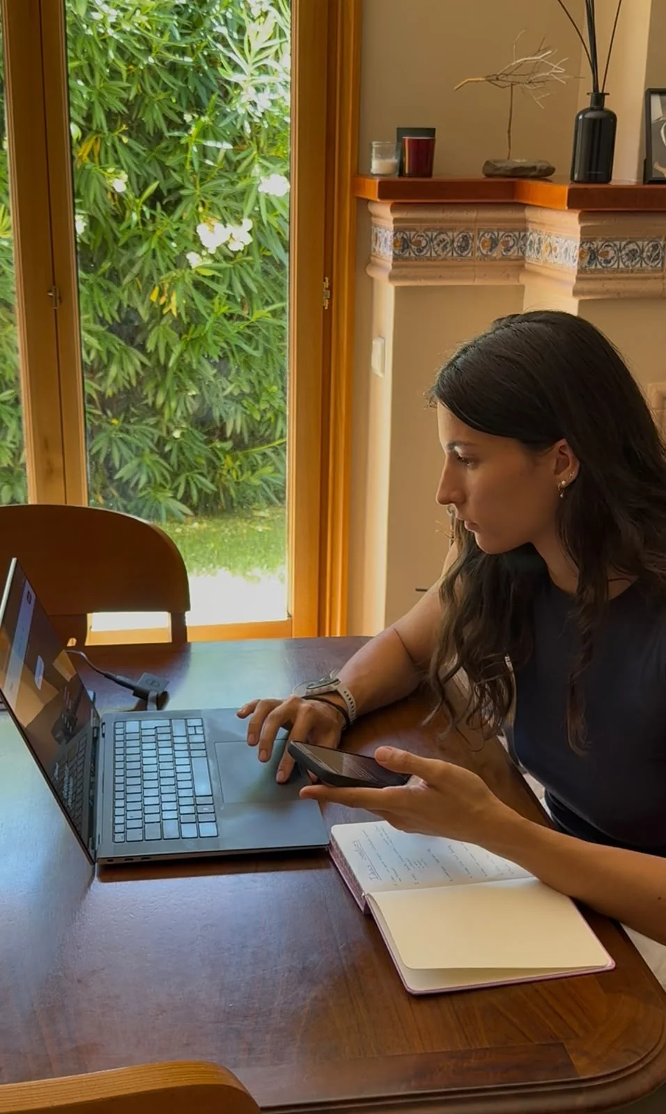 Espacio de trabajo del estudio Simbiosi Studio en Barcelona
