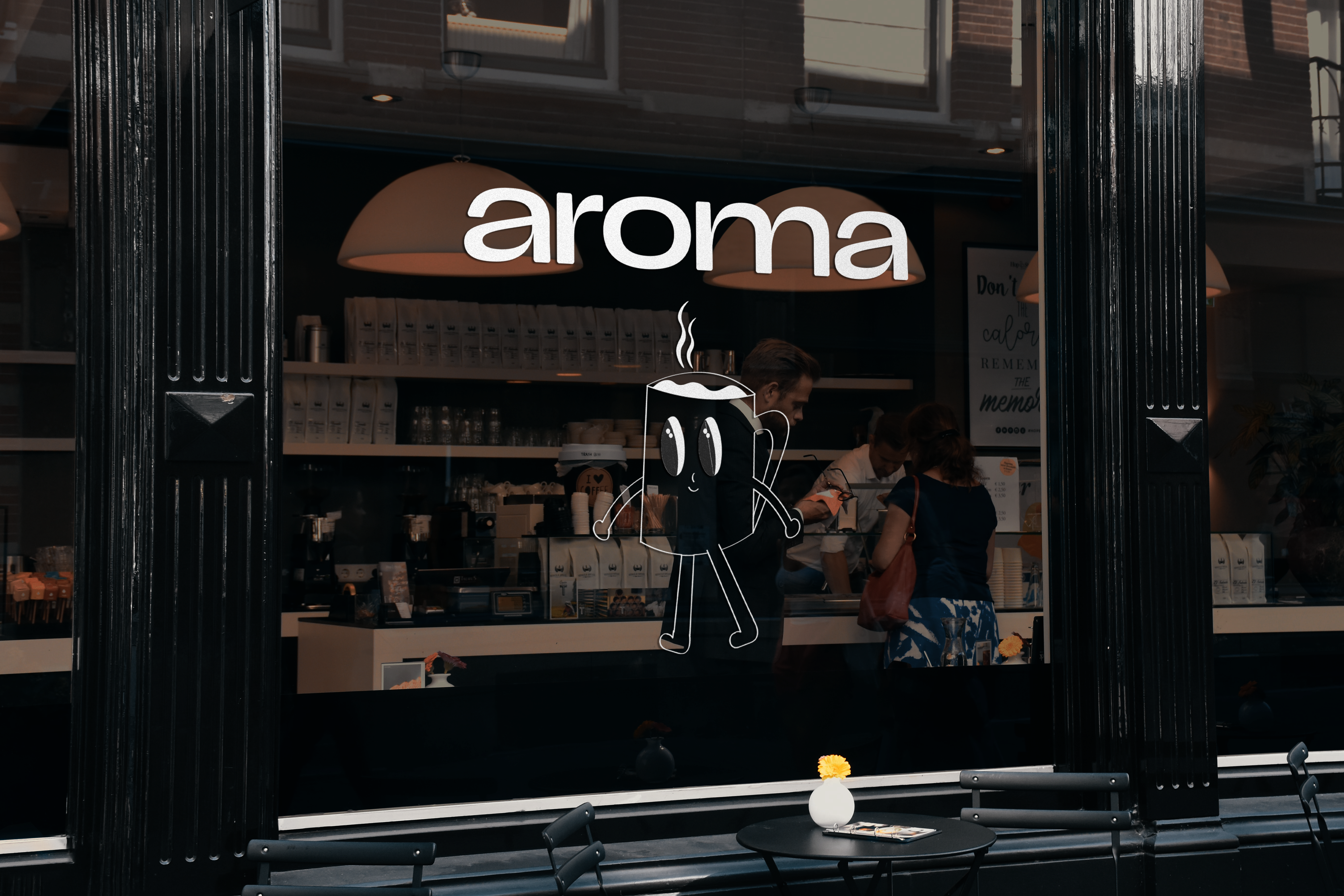 Proyecto de branding para Aroma