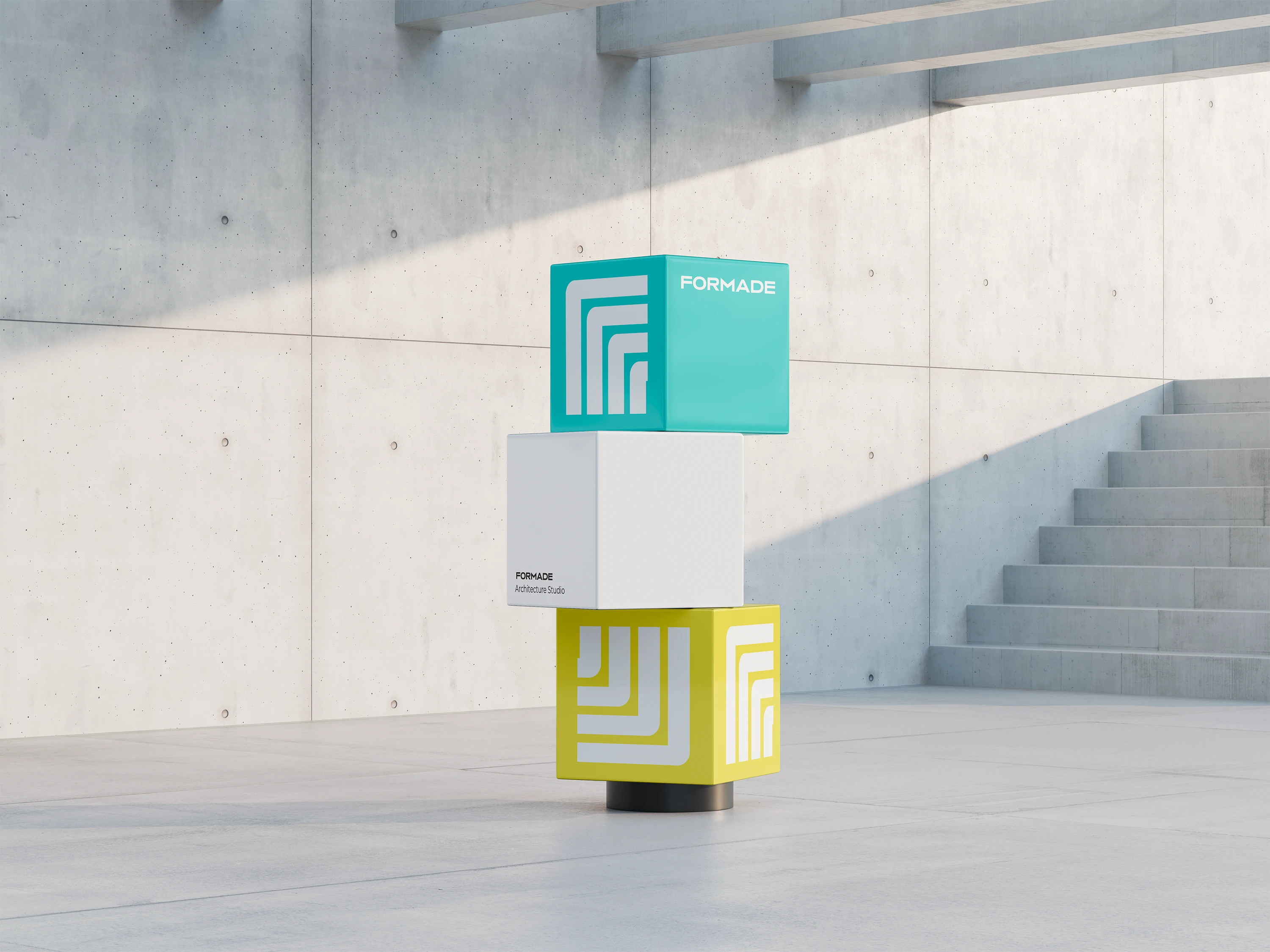 Aplicación visual full-bleed